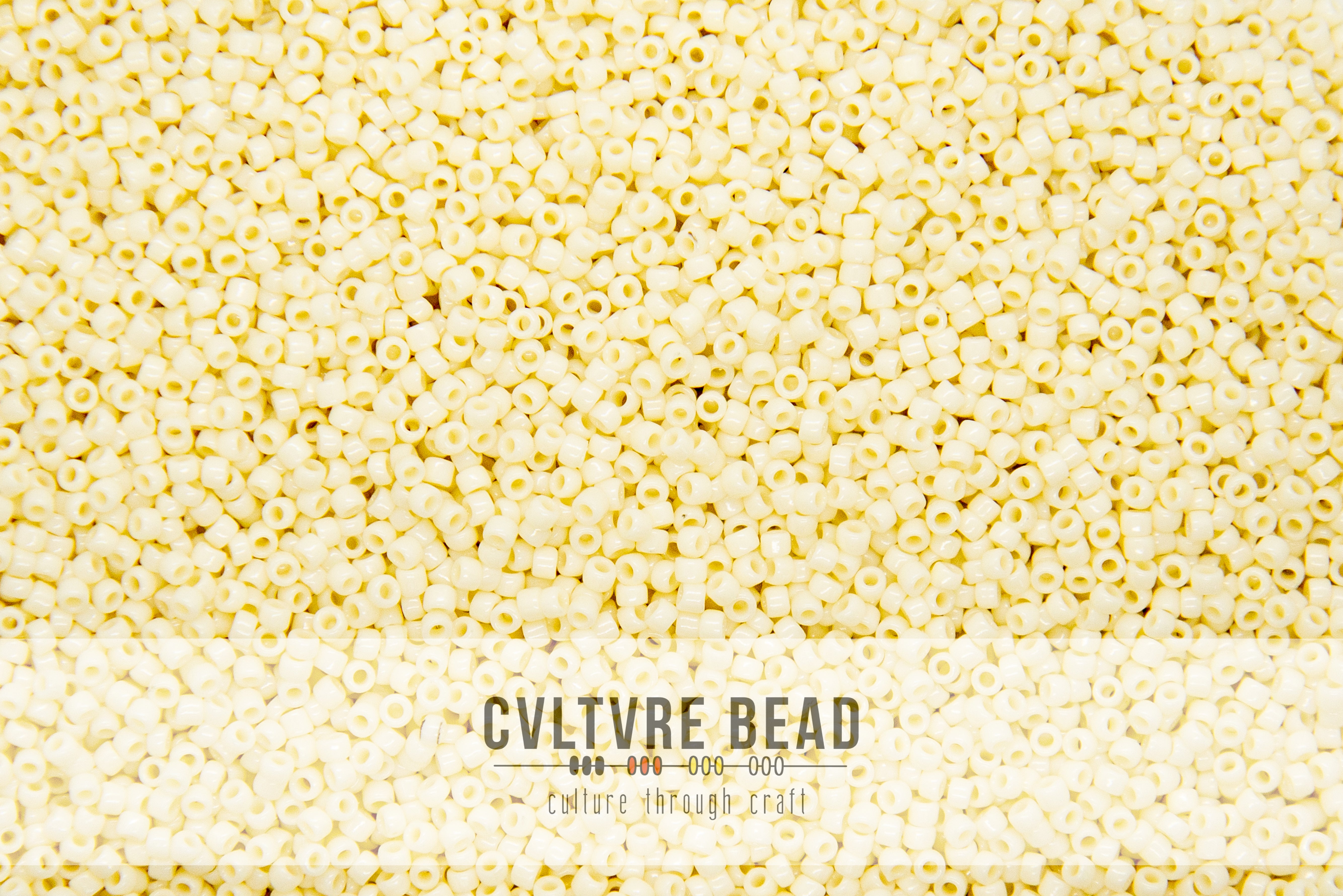 Toho Seedbead 15/0 - Opaque Light Beige - 5.2 gram vial